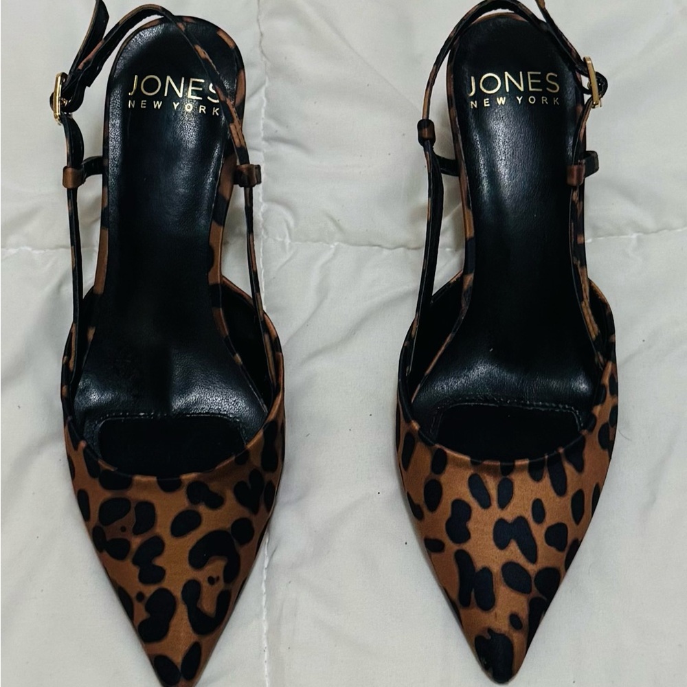 Jones New York Brown and Black Heels